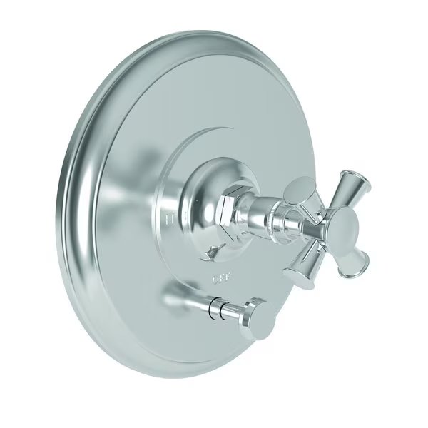 Balanced Tub & Shower Diverter Plate With Handle in Venetian Bronze, Newport Brass, Mfr#: 5-2902BP/VB